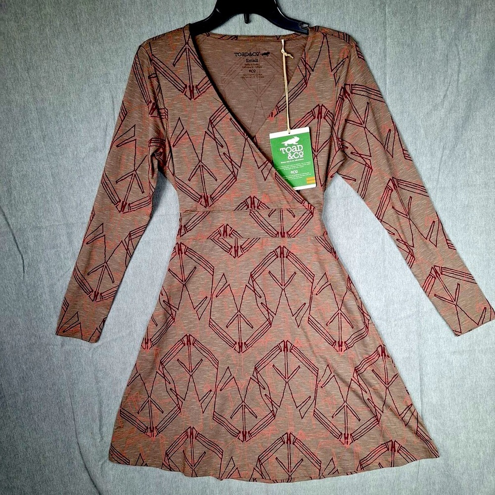 Toad & Co Cue wrap dress